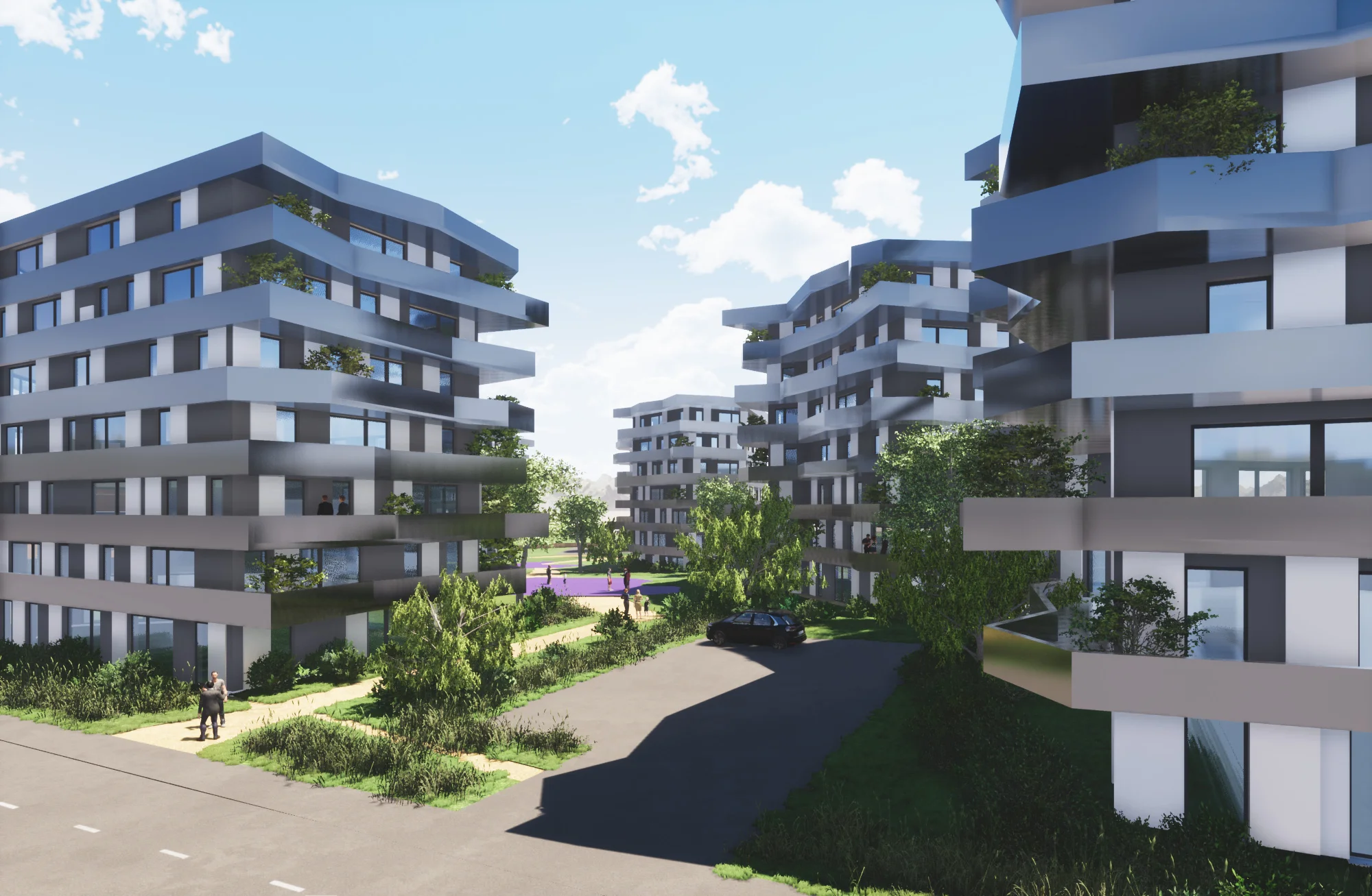 Photo Plan de quartier Les Goilles, 