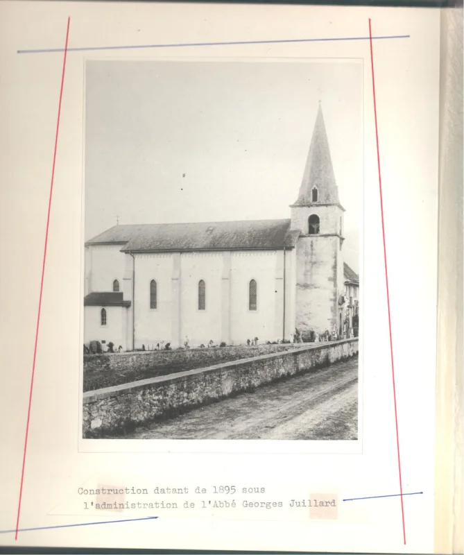 Mur et Rénovation du projet Rénovation de l&#039;Église de Muraz, Muraz (VS)