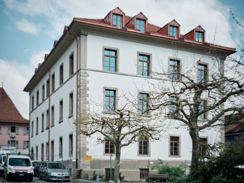 Façade du projet Hôtel de Ville de Vouvry, Vouvry (VS)