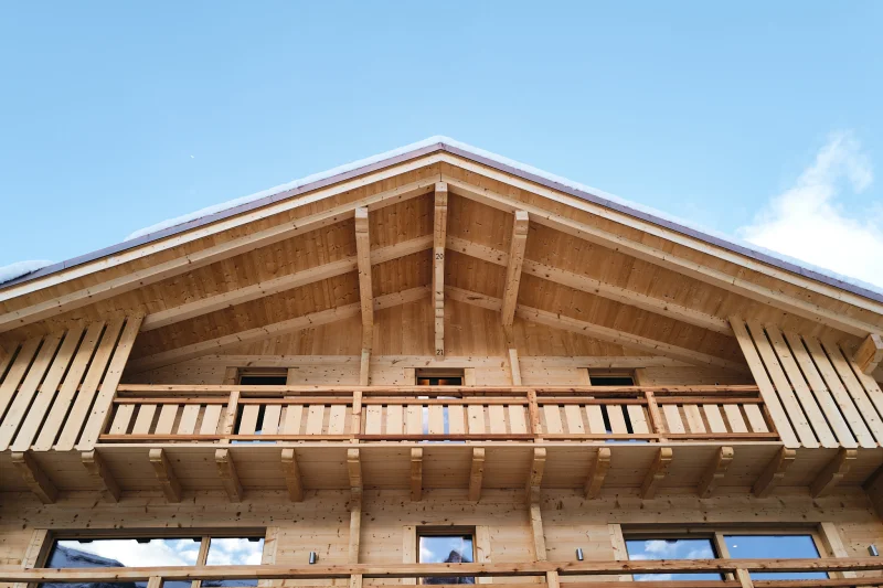 Architecture du projet Chalet BLG - vue 4, Champéry (VS)